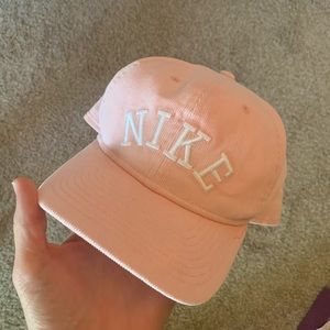 Nike corduroy pink hat